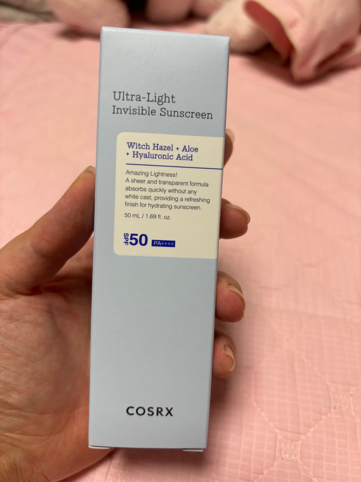 ウルトラライト透明UVクリーム/COSRX/日焼け止めクリームを使ったクチコミ(1枚目)
