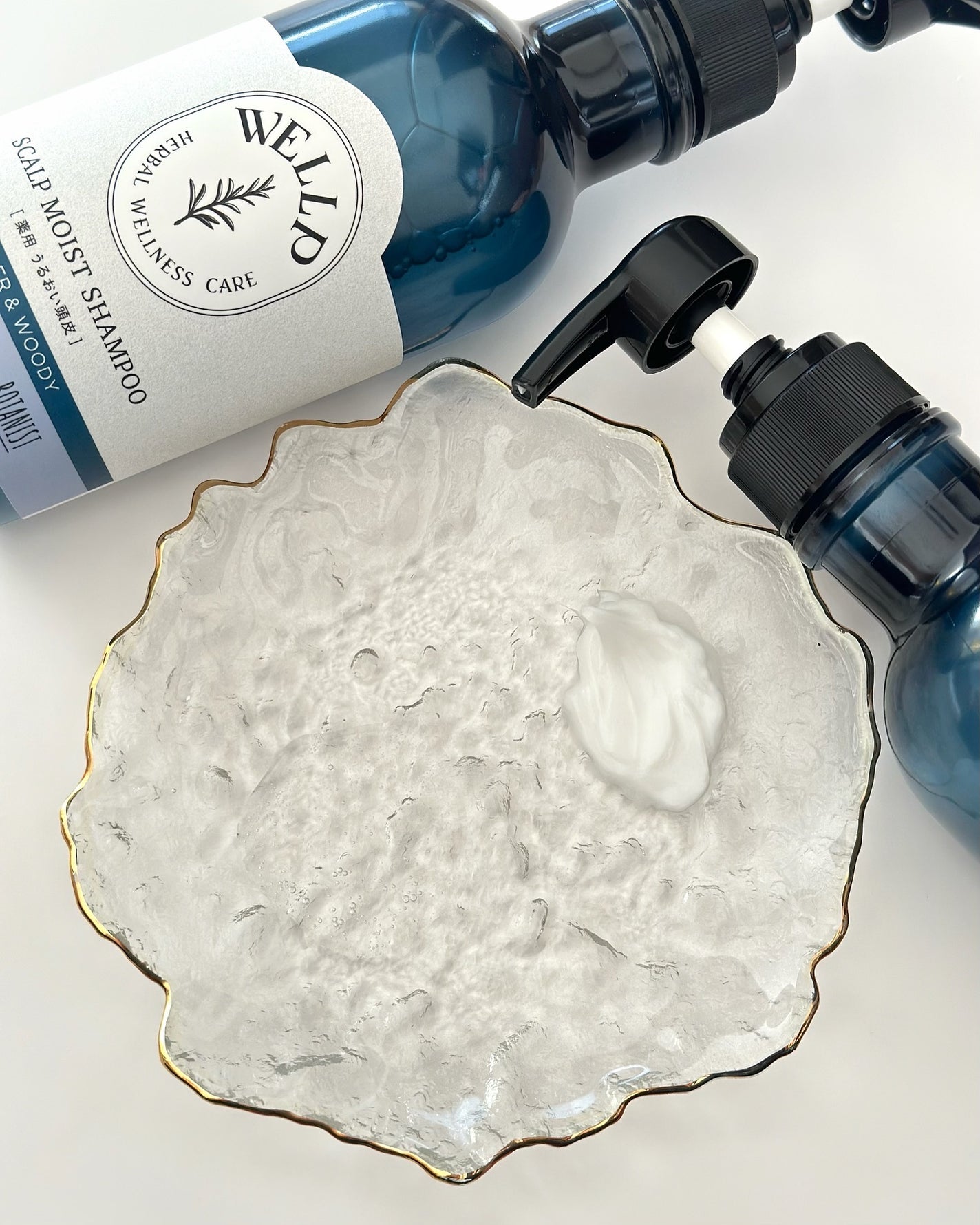 薬用スカルプケアシャンプー/トリートメント モイスト/WELLP/市販シャンプーを使ったクチコミ(2枚目)