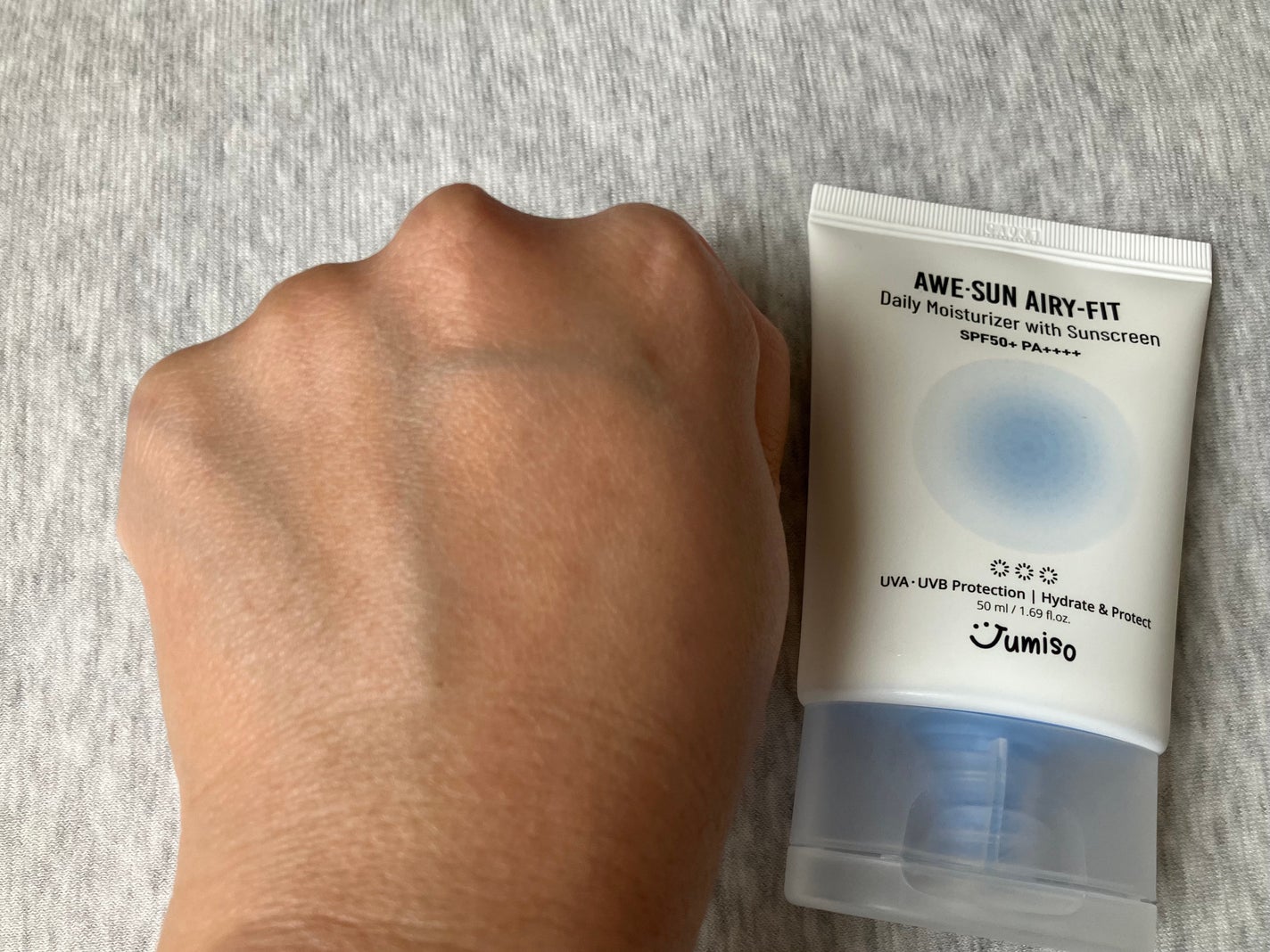 AWE・SUN AIRY-FIT Daily Moisurizer With Sunscreen/JUMISO/日焼け止めクリームを使ったクチコミ(5枚目)