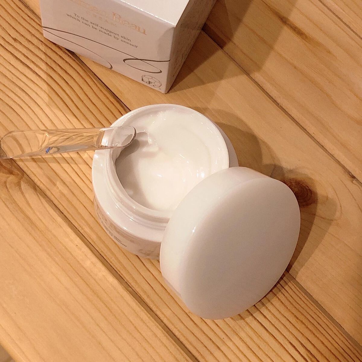 クリーム/Homeo Beau/フェイスクリームを使ったクチコミ（3枚目）