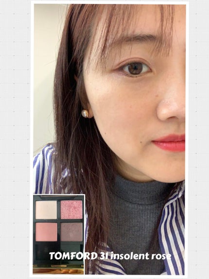 アイ カラー クォード/TOM FORD BEAUTY/アイシャドウパレットを使ったクチコミ(1枚目)