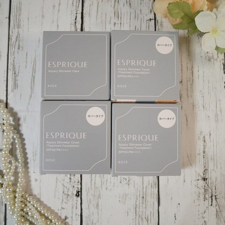 アクアリー スキンウェア カバー 02 ナチュラルベージュ/ESPRIQUE/クッションファンデーションを使ったクチコミ（2枚目）