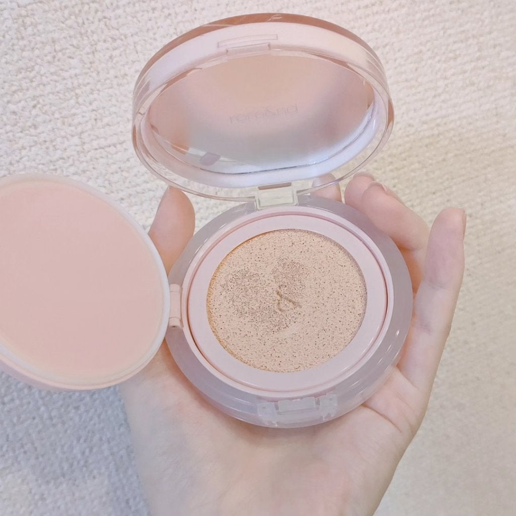 ブルームインカバーフィットクッション/rom&nd/クッションファンデーションを使ったクチコミ(4枚目)