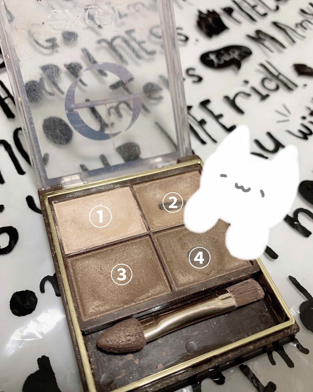 スキニーリッチシャドウ/excel/アイシャドウパレットを使ったクチコミ(1枚目)