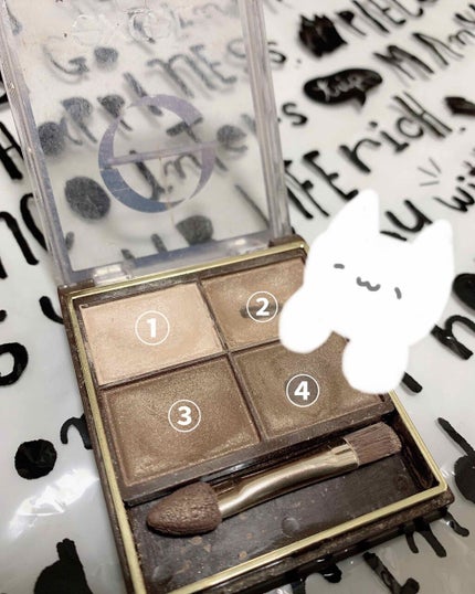 スキニーリッチシャドウ/excel/アイシャドウパレットを使ったクチコミ(1枚目)