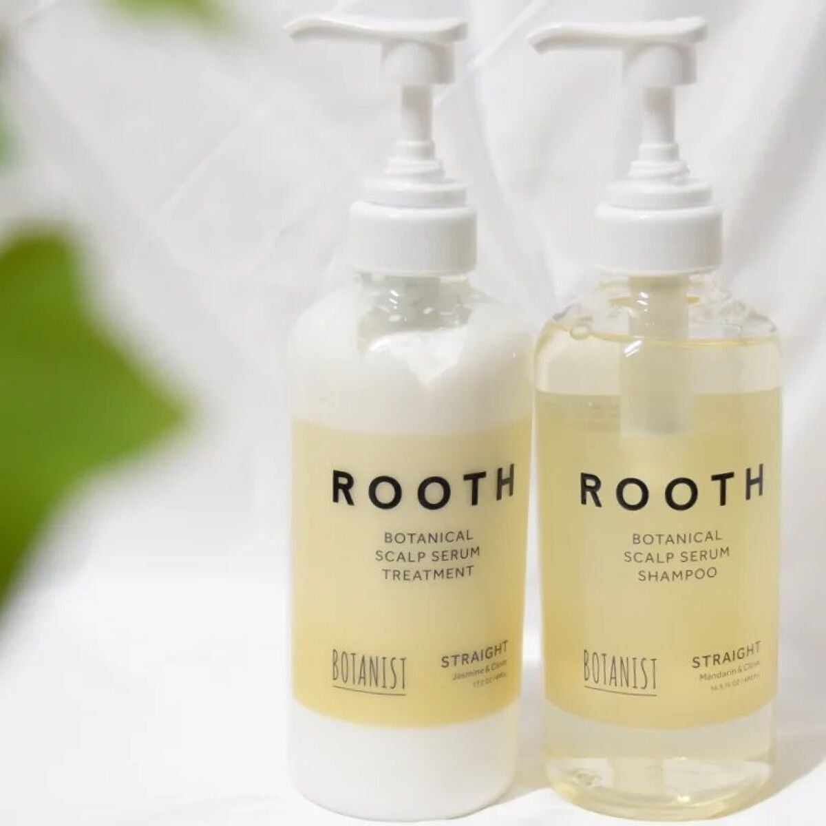 ルース ボタニカルスカルプセラム シャンプー・トリートメント(ストレート)/BOTANIST/市販シャンプーを使ったクチコミ(1枚目)