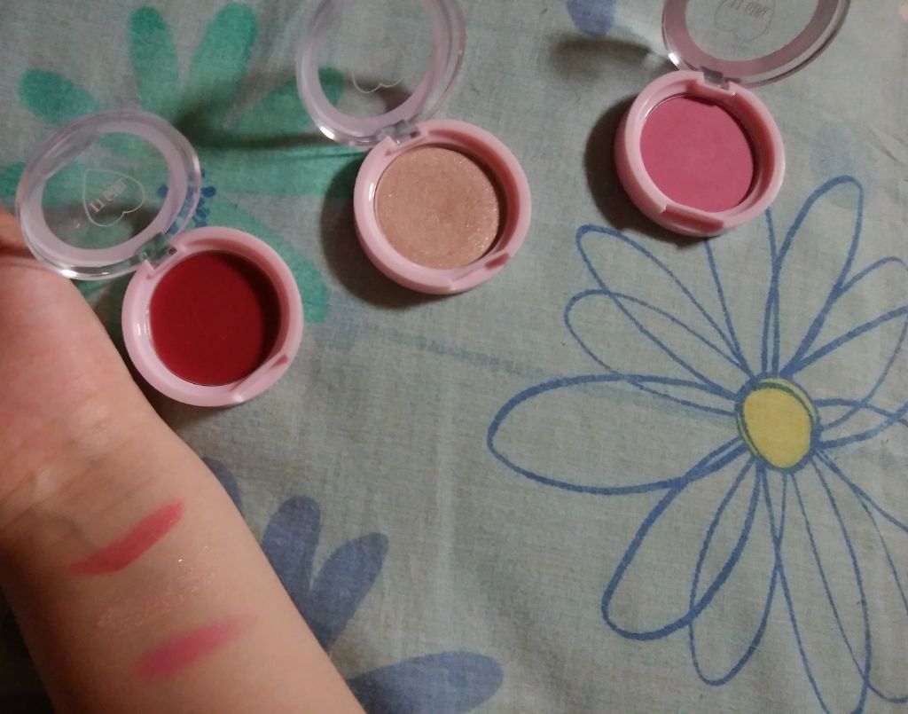 ダイソー×IT GIRL クリームチーク&リップ/DAISO/ジェル・クリームチークを使ったクチコミ（1枚目）