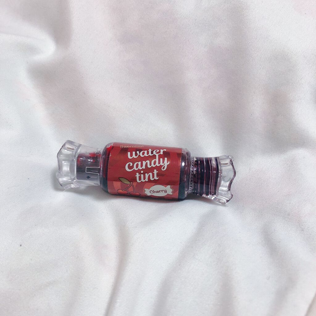 ウォーター キャンディー ティント 01 チェリー/the SAEM/リップティントを使ったクチコミ（1枚目）