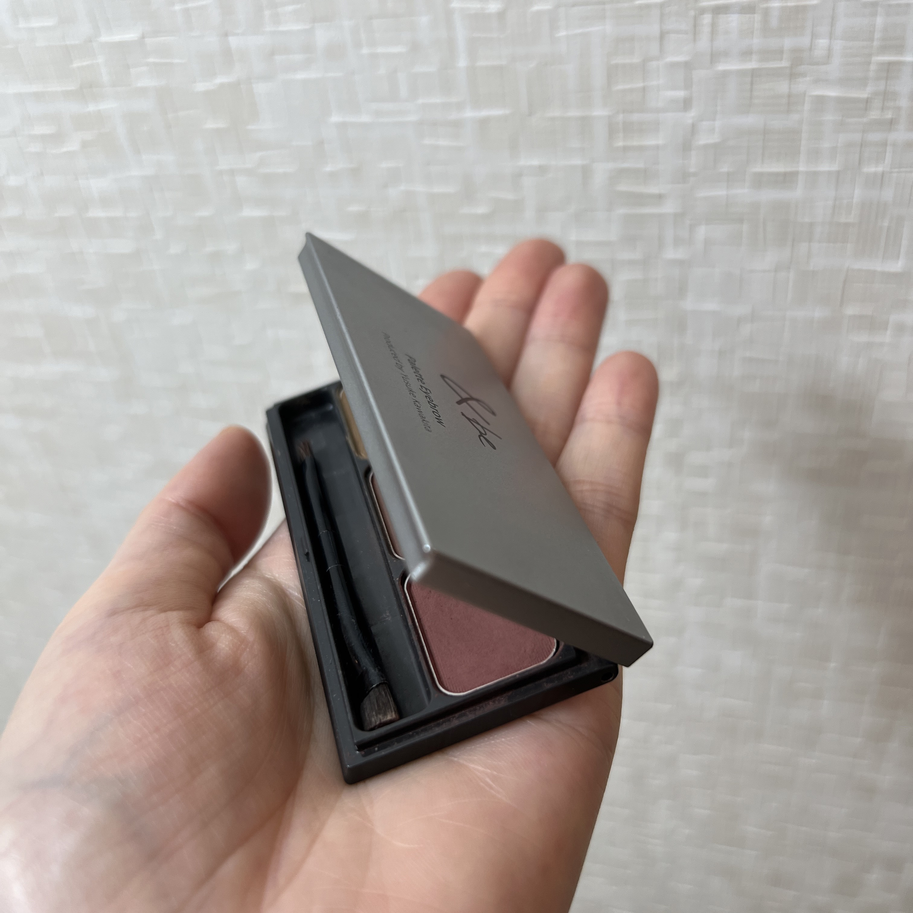 パレットアイブロウ ピンクブラウン/＆be/パウダーアイブロウを使ったクチコミ（1枚目）