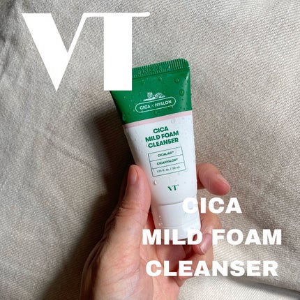 CICA マイルドフォームクレンザー/VT/洗顔フォームを使ったクチコミ(1枚目)