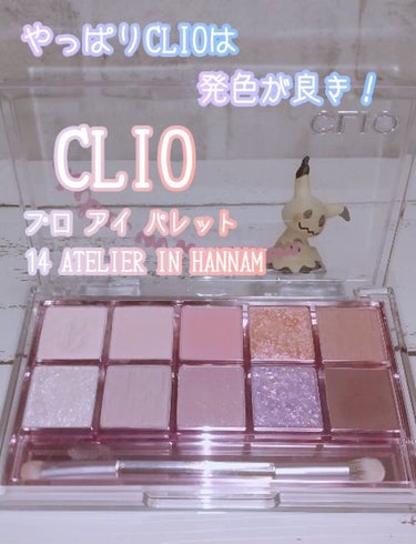 プロ アイ パレット 14 ATELIER IN HANNAM/CLIO/アイシャドウパレットを使ったクチコミ（1枚目）