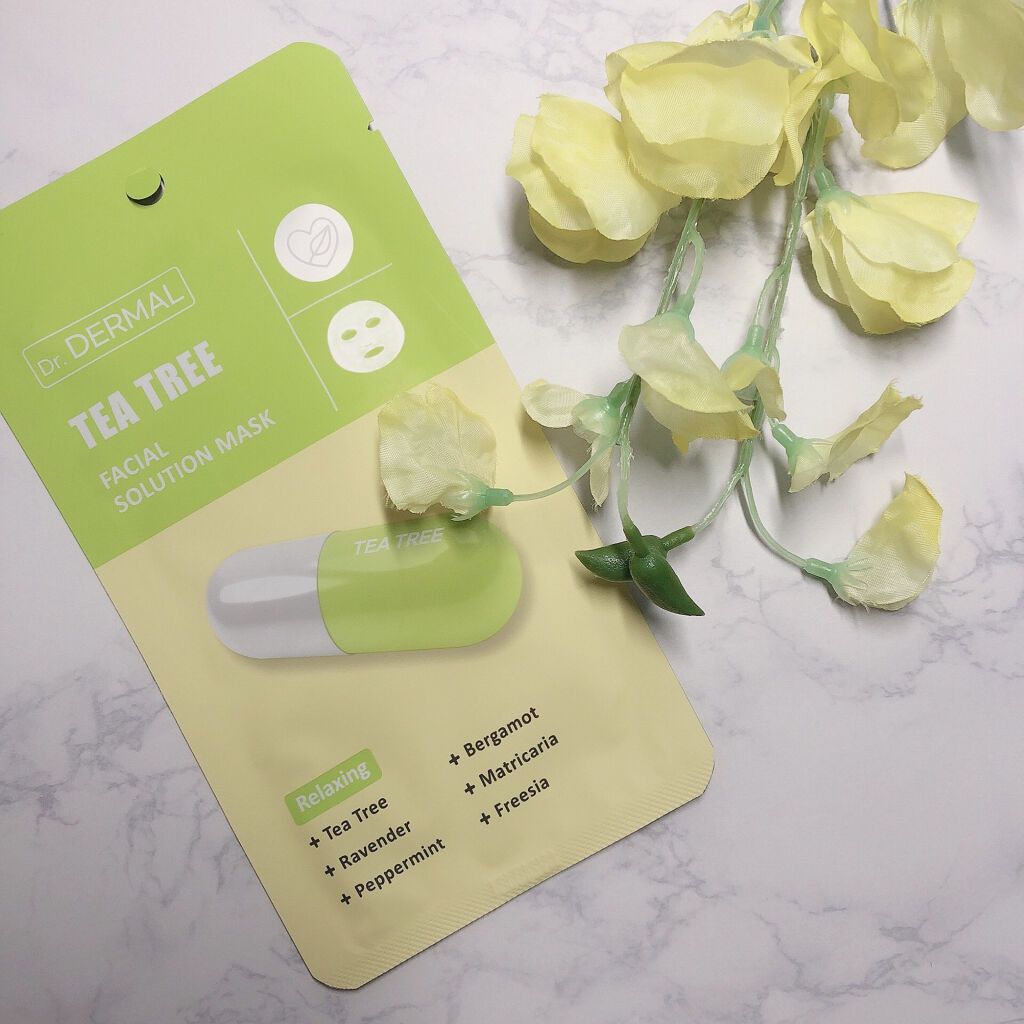Dr.DERMALフェイシャルソリューションマスク/Dr.DERMAL/シートマスク・パックを使ったクチコミ（1枚目）