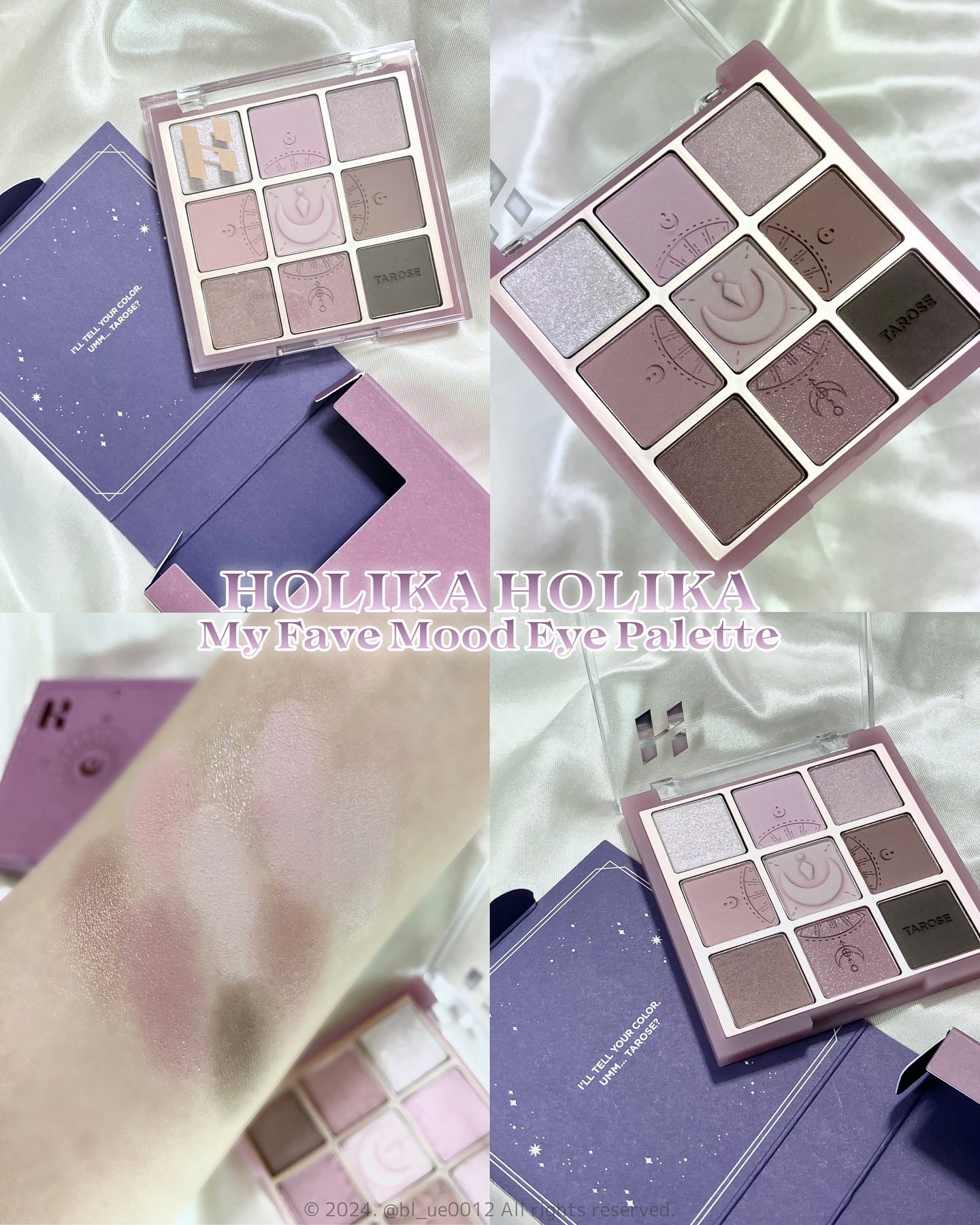 マイフェイブムードアイパレット 9カラー/HOLIKA HOLIKA/アイシャドウパレットを使ったクチコミ（1枚目）