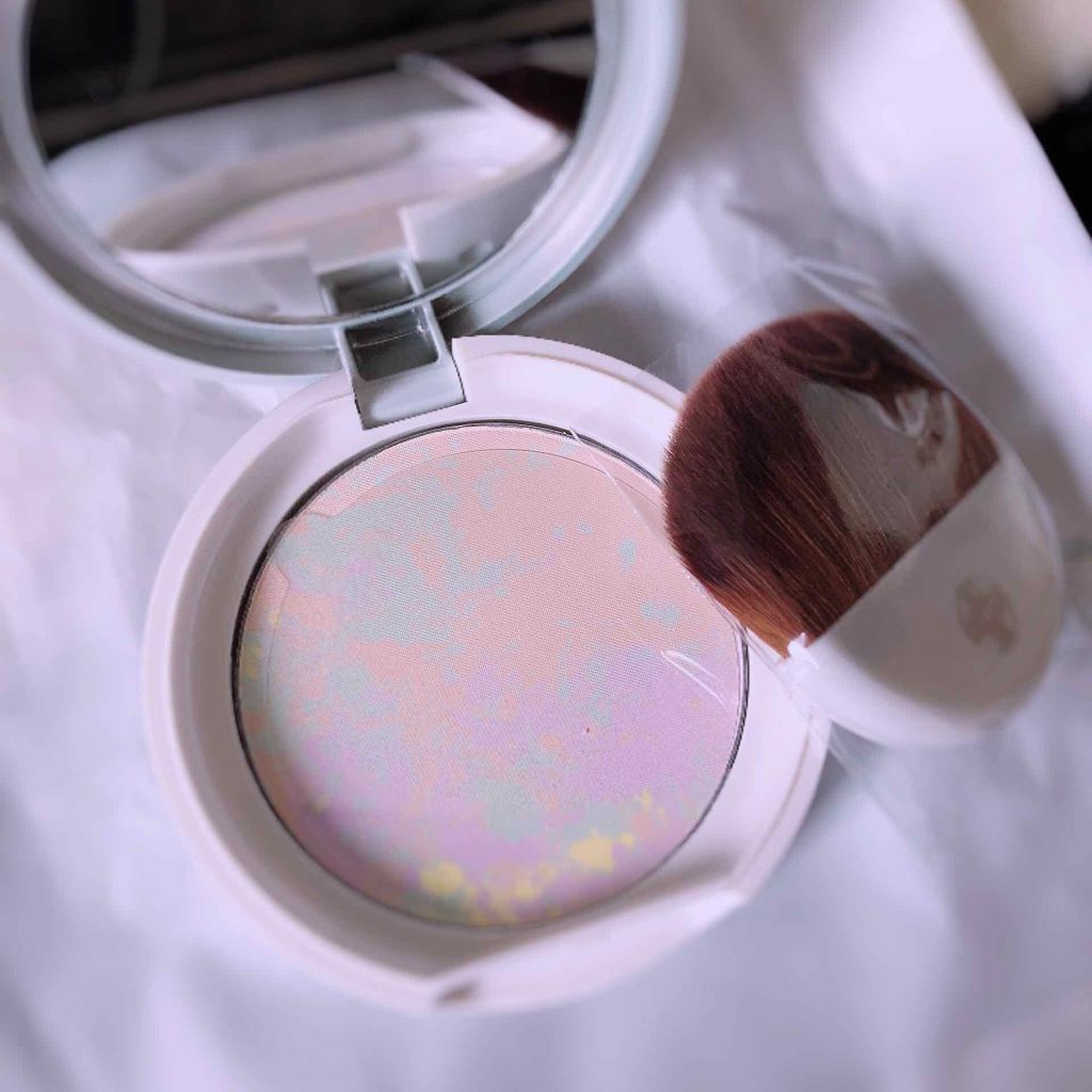 マーブルフェイスパウダー/ONLY MINERALS/プレストパウダーを使ったクチコミ(2枚目)