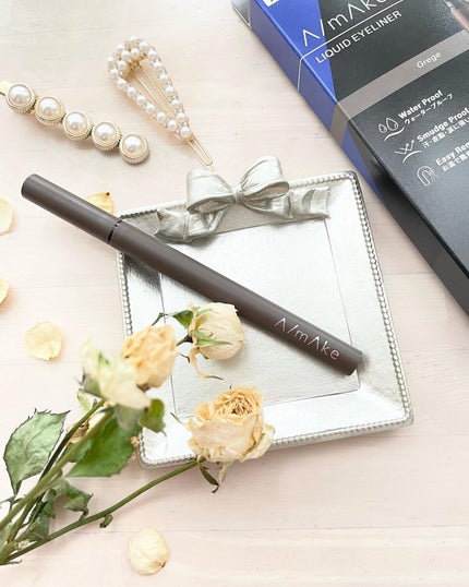 エーメイク マットリキッドアイライナー /A/mAke/リキッドアイライナーを使ったクチコミ(1枚目)