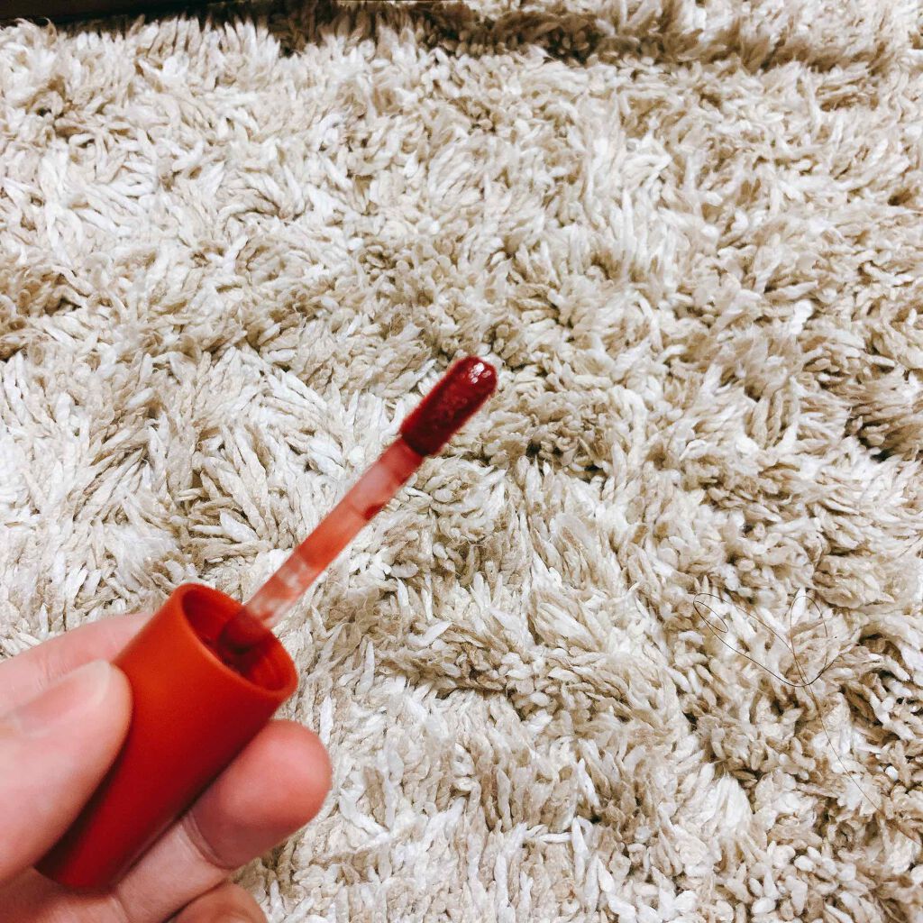 ビビッドコットン インクティント/innisfree/口紅を使ったクチコミ(2枚目)