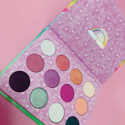 My Little Pony eyeshadow palette/ColourPop/アイシャドウパレットを使ったクチコミ(2枚目)
