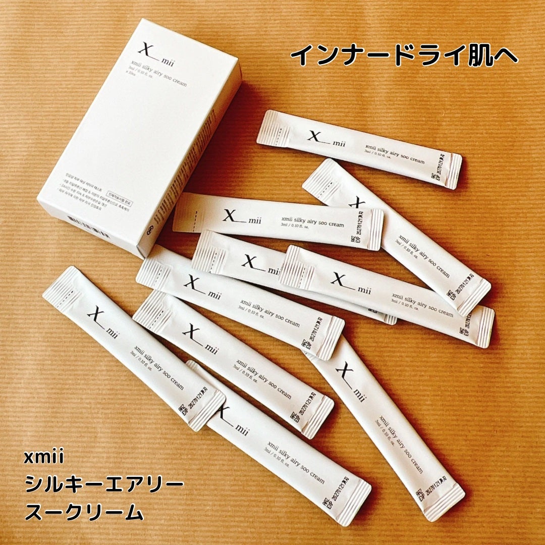 シルキーエアリーSooクリーム/xmii/フェイスクリームを使ったクチコミ(1枚目)