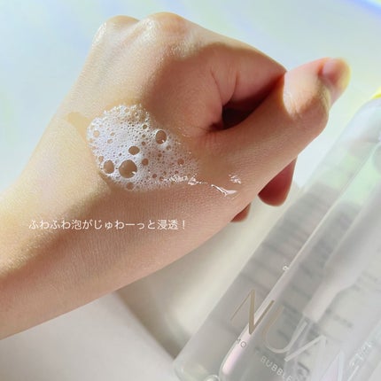 浸透バブル化粧水/NUAN/化粧水を使ったクチコミ(4枚目)