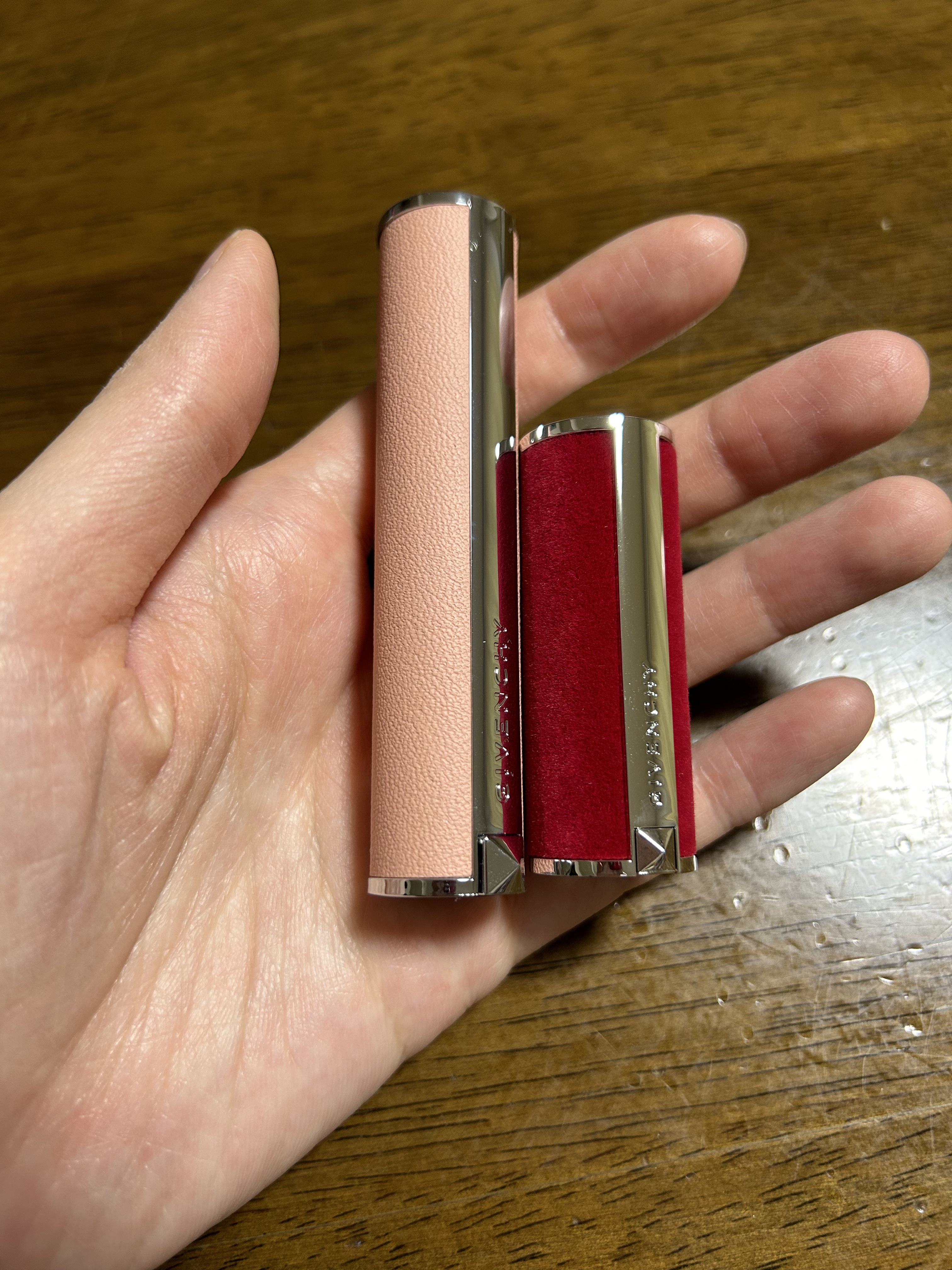 ローズ・パーフェクト No.110 ミルキー・ヌード/GIVENCHY/リップバームを使ったクチコミ（2枚目）