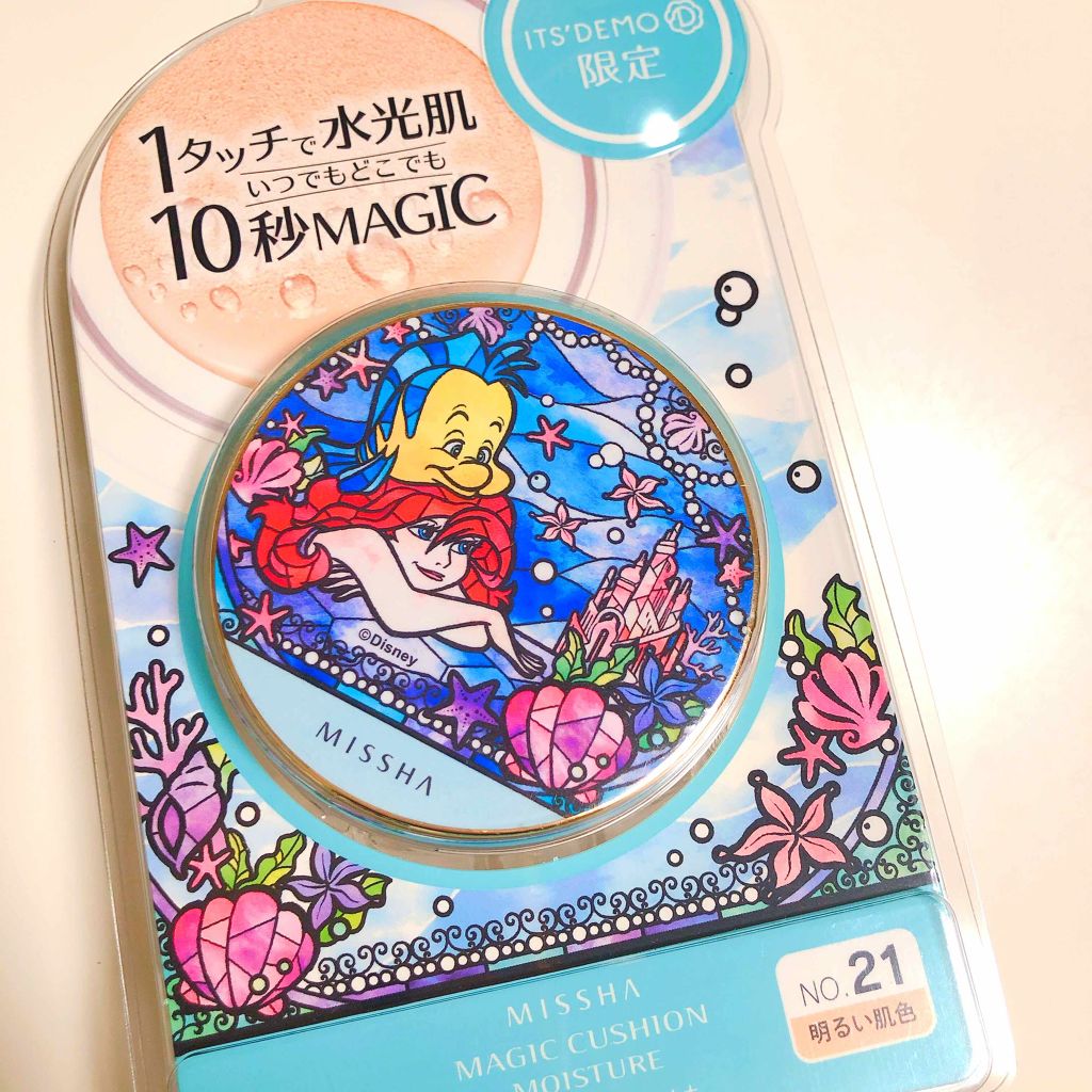 M クッション ファンデーション(モイスチャー)/MISSHA/クッションファンデーションを使ったクチコミ(1枚目)