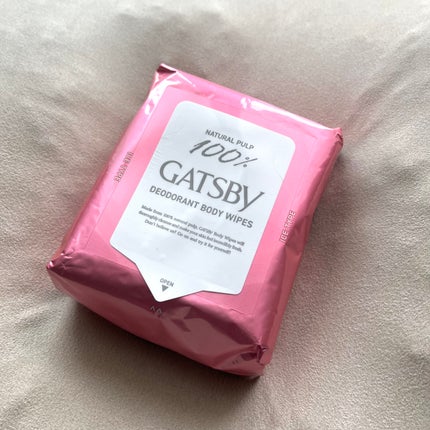 アイスデオドラント ボディペーパーN フリーズピーチ/ギャツビー/ボディシートを使ったクチコミ(1枚目)