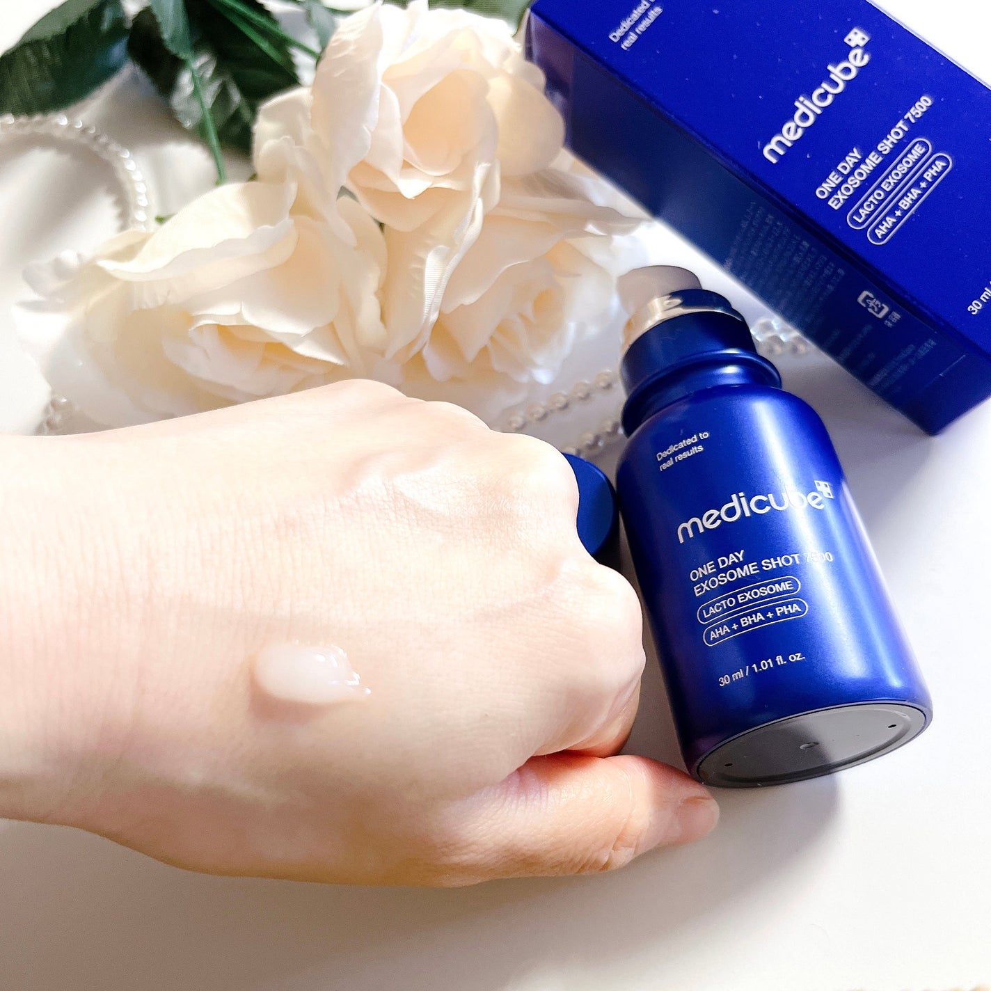 ゼロ1DAYエクソソームショット7500/MEDICUBE/美容液を使ったクチコミ(3枚目)