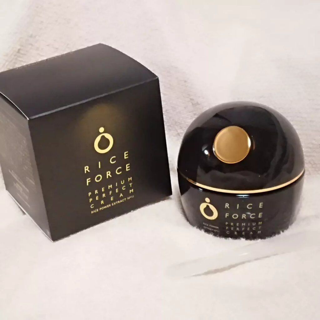 プレミアムパーフェクトクリーム/ライスフォース/フェイスクリームを使ったクチコミ（2枚目）