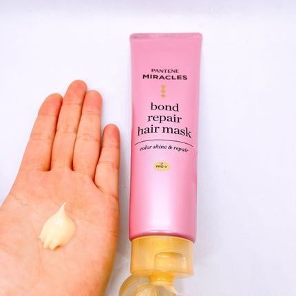 ボンドリペアシリーズ カラーシャイン&リペア ヘアマスク 125g/パンテーン/ヘアマスク・ヘアパックを使ったクチコミ(2枚目)