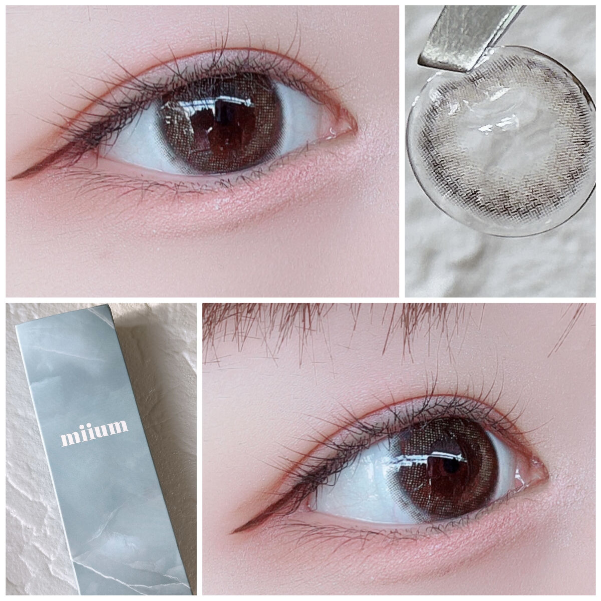 miium 1day/miium/ワンデー（１DAY）カラコンを使ったクチコミ（2枚目）