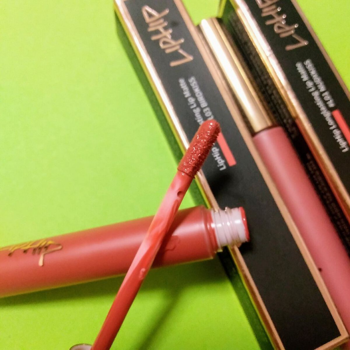 ロングラスティングマットティント 01 ヌーディキス /LIPHIP(リップヒップ)/リップティントを使ったクチコミ（3枚目）