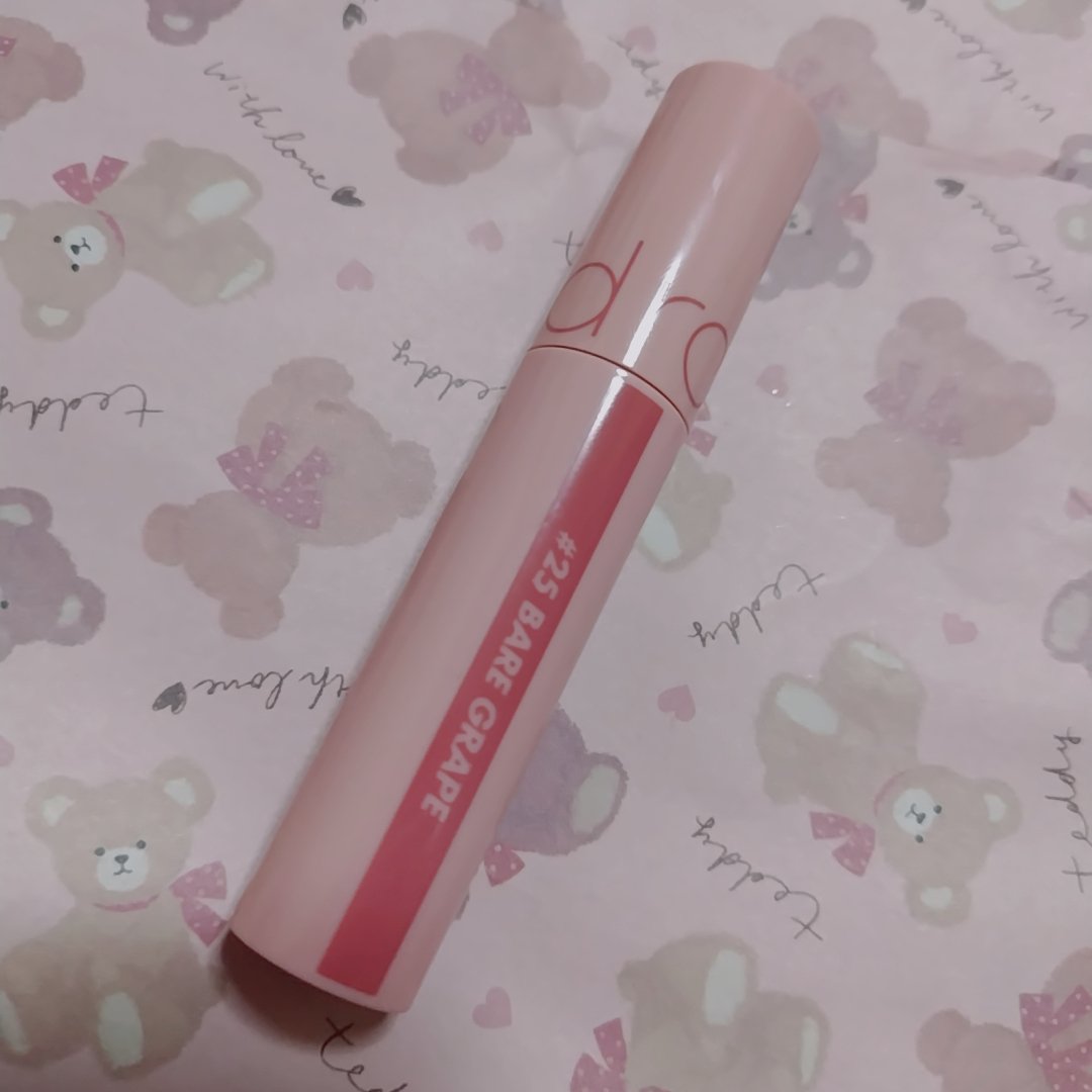 ジューシーラスティングティント/rom&nd/リップティントを使ったクチコミ（2枚目）