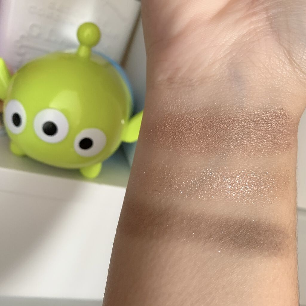 ジューシーピュアアイズ 01 クラシックピンクブラウン/キャンメイク/アイシャドウパレットを使ったクチコミ（2枚目）