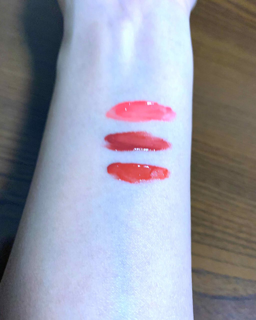 ジューシーラスティングティント/rom&nd/リップティントを使ったクチコミ(2枚目)