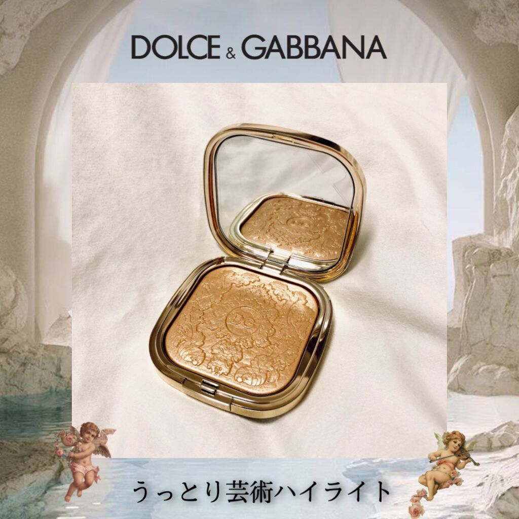 バロックライト ハイライティングパウダー/DOLCE&GABBANA BEAUTY/プレストパウダーを使ったクチコミ（1枚目）
