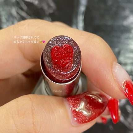 タトゥーちゃん🩵ブルベ夏 on LIPS 「パケ買い不可避ふたつ目🍬リップも可愛すぎた😮💨🩷💜♡Jooc..」(7枚目)