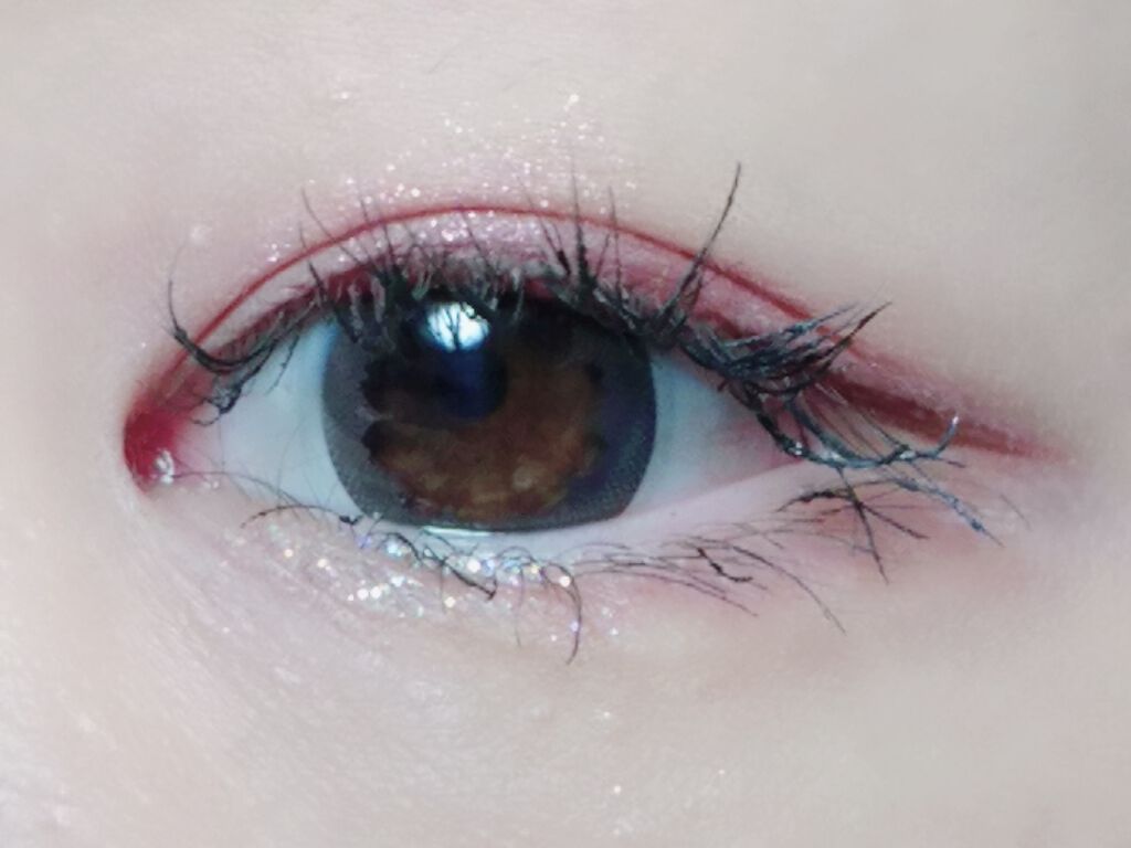 トゥインクル グリッター/innisfree/リキッドアイライナーを使ったクチコミ（3枚目）