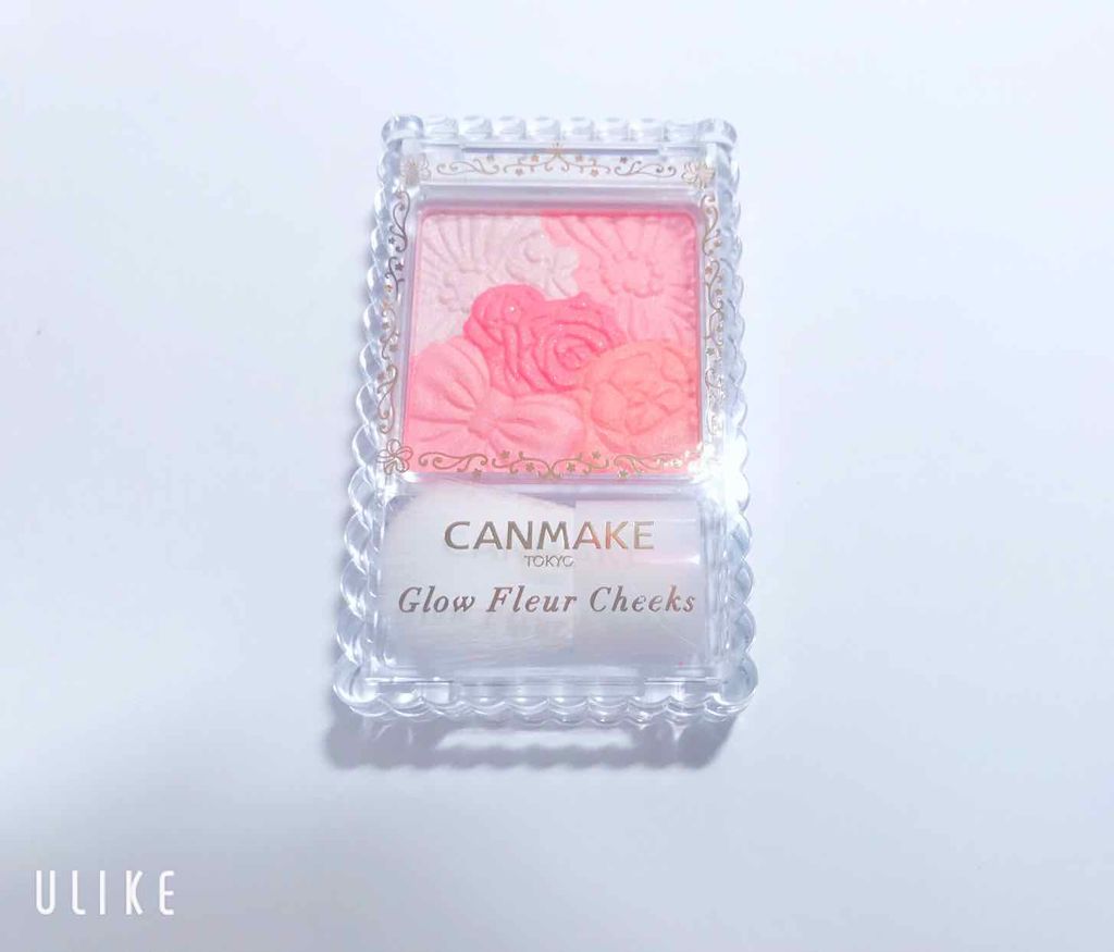 グロウフルールチークス/キャンメイク/パウダーチークを使ったクチコミ（1枚目）