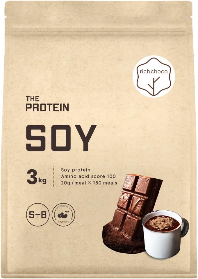 THE PROTEIN ソイプロテイン リッチチョコ風味 3kg