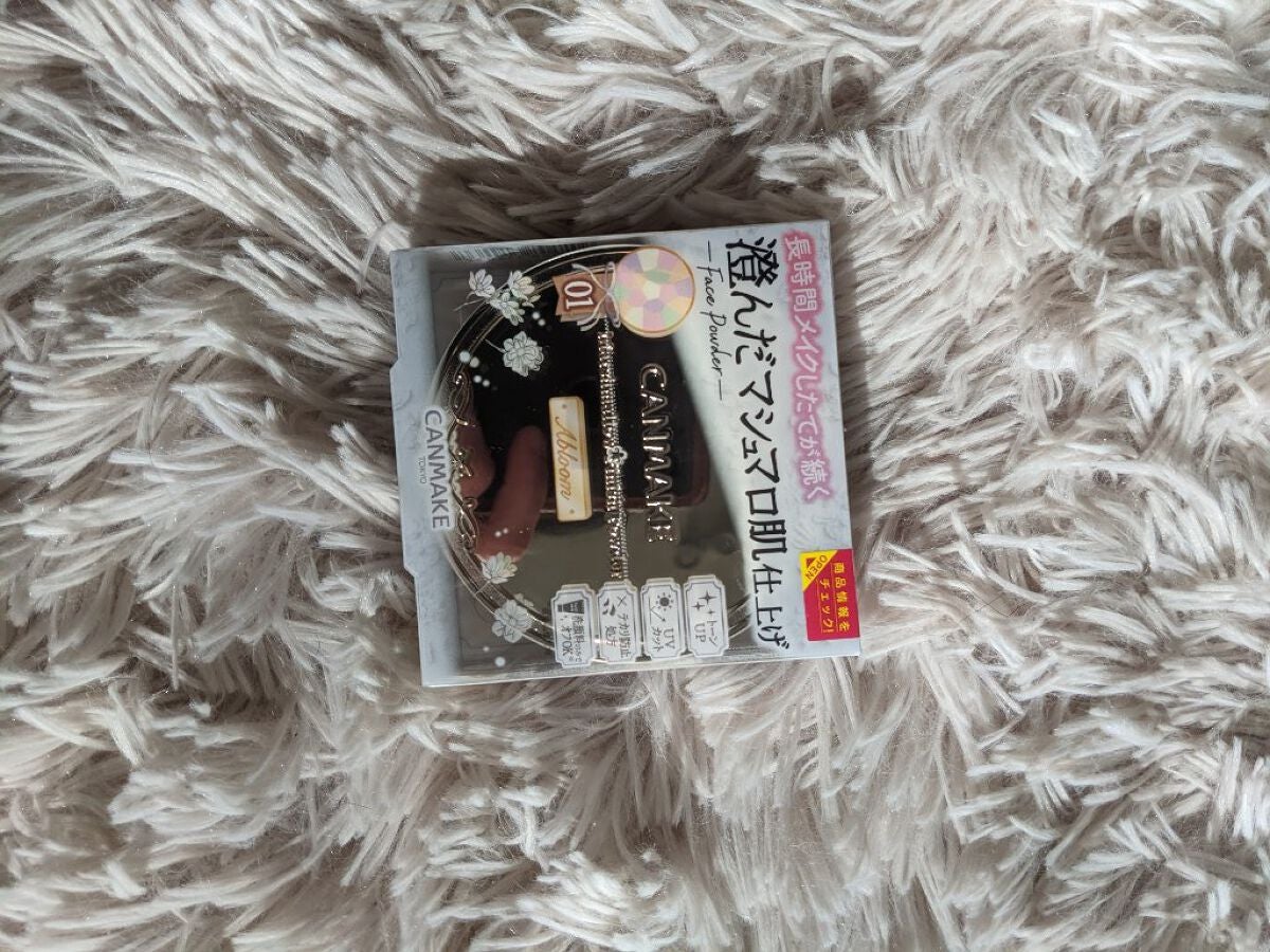 マシュマロフィニッシュパウダー ~Abloom~/キャンメイク/プレストパウダーを使ったクチコミ(1枚目)