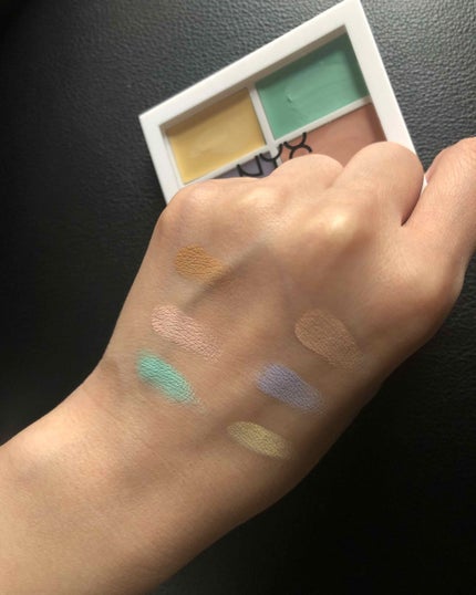 コンシール コレクト コントゥアー パレット/NYX Professional Makeup/パレットコンシーラーを使ったクチコミ(3枚目)