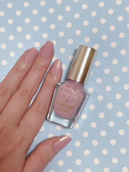 カラフルネイルズ N65 ピンクペタル/キャンメイク/マニキュアを使ったクチコミ(1枚目)