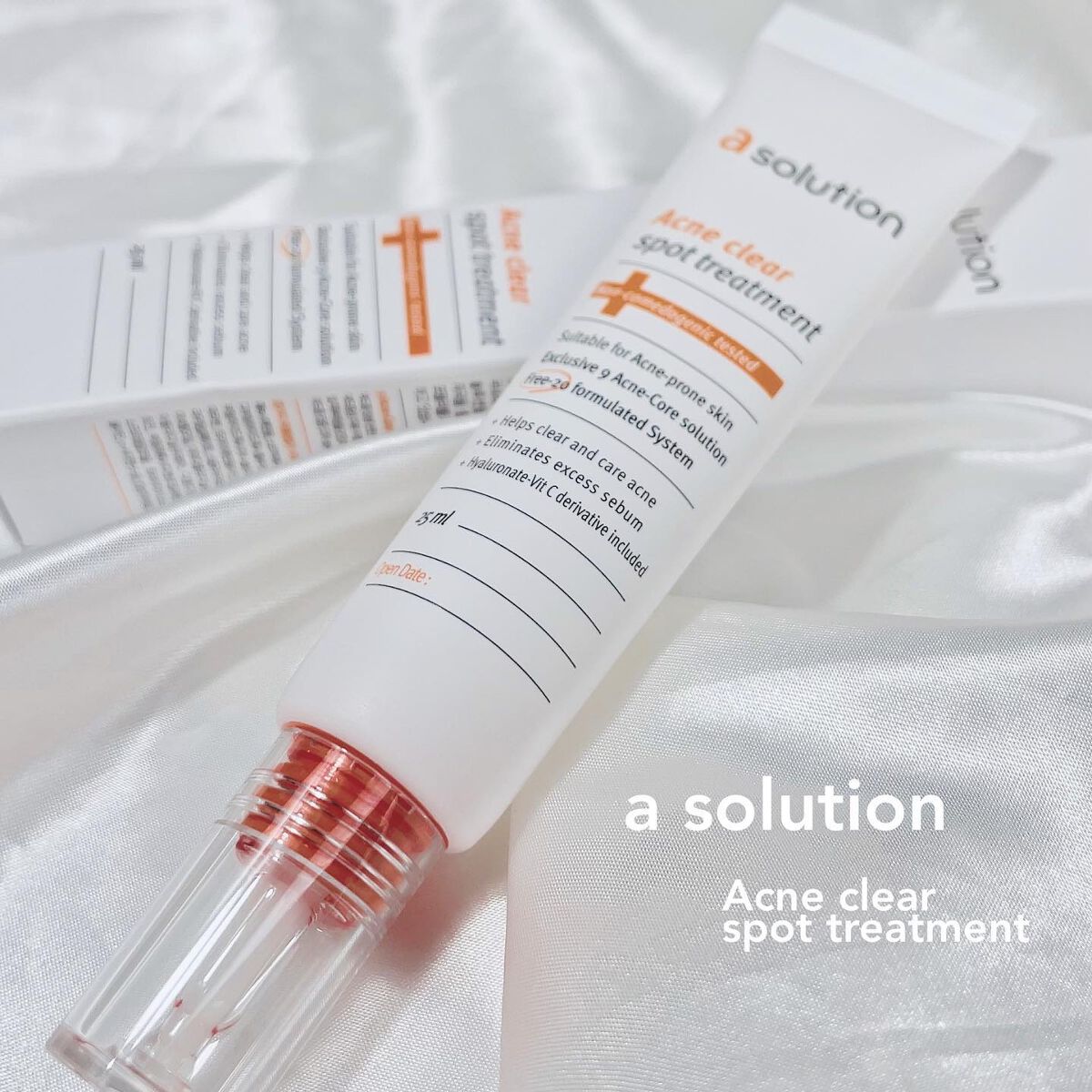 アクネクリアスポット トリートメント/a solution/その他スキンケアを使ったクチコミ（1枚目）