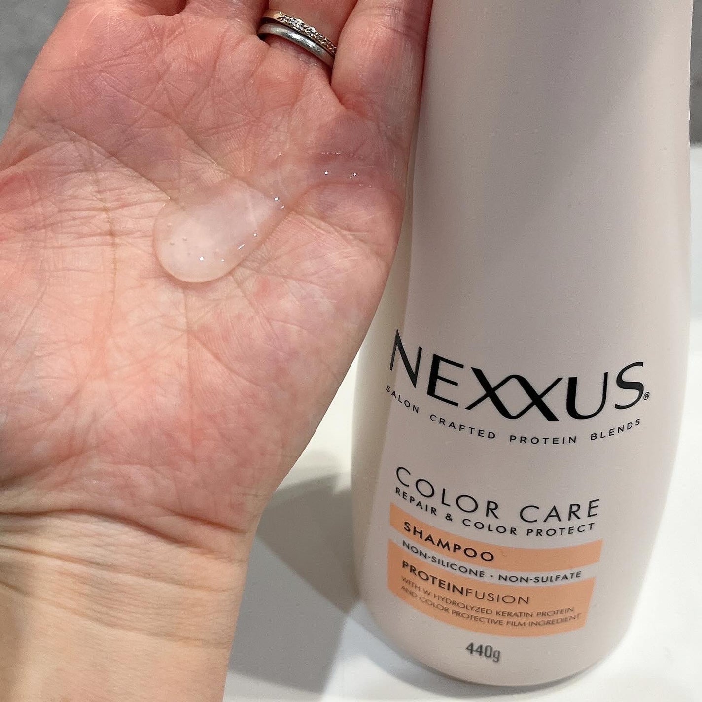 ネクサス リペア&カラープロテクト シャンプー/トリートメント/NEXXUS(ネクサス)/市販シャンプーを使ったクチコミ(3枚目)