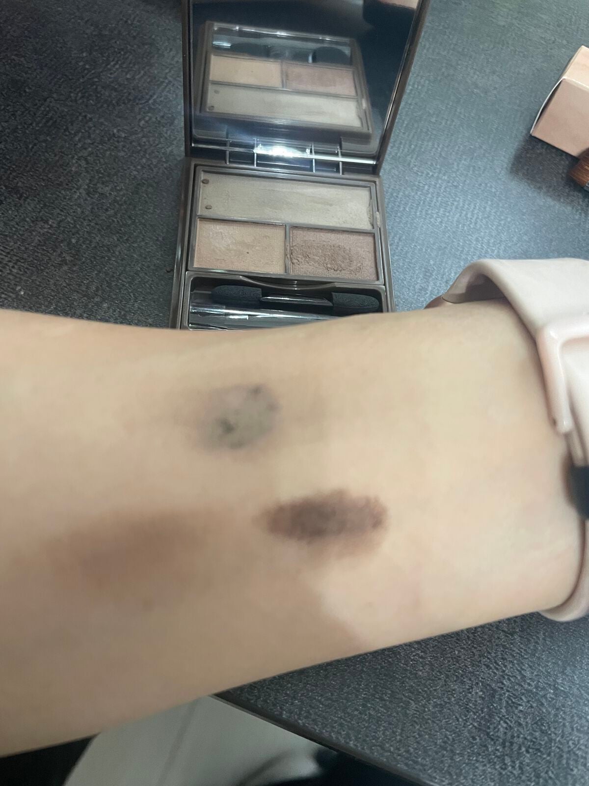 平行眉ブラシ 熊野筆/WHOMEE/メイクブラシを使ったクチコミ(7枚目)