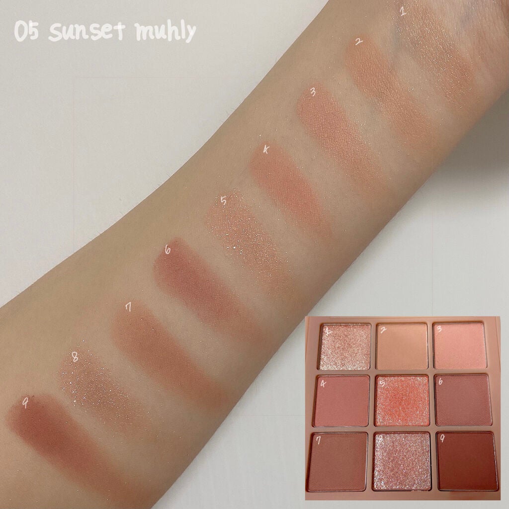 シャドウパレット/dasique/アイシャドウパレットを使ったクチコミ(6枚目)