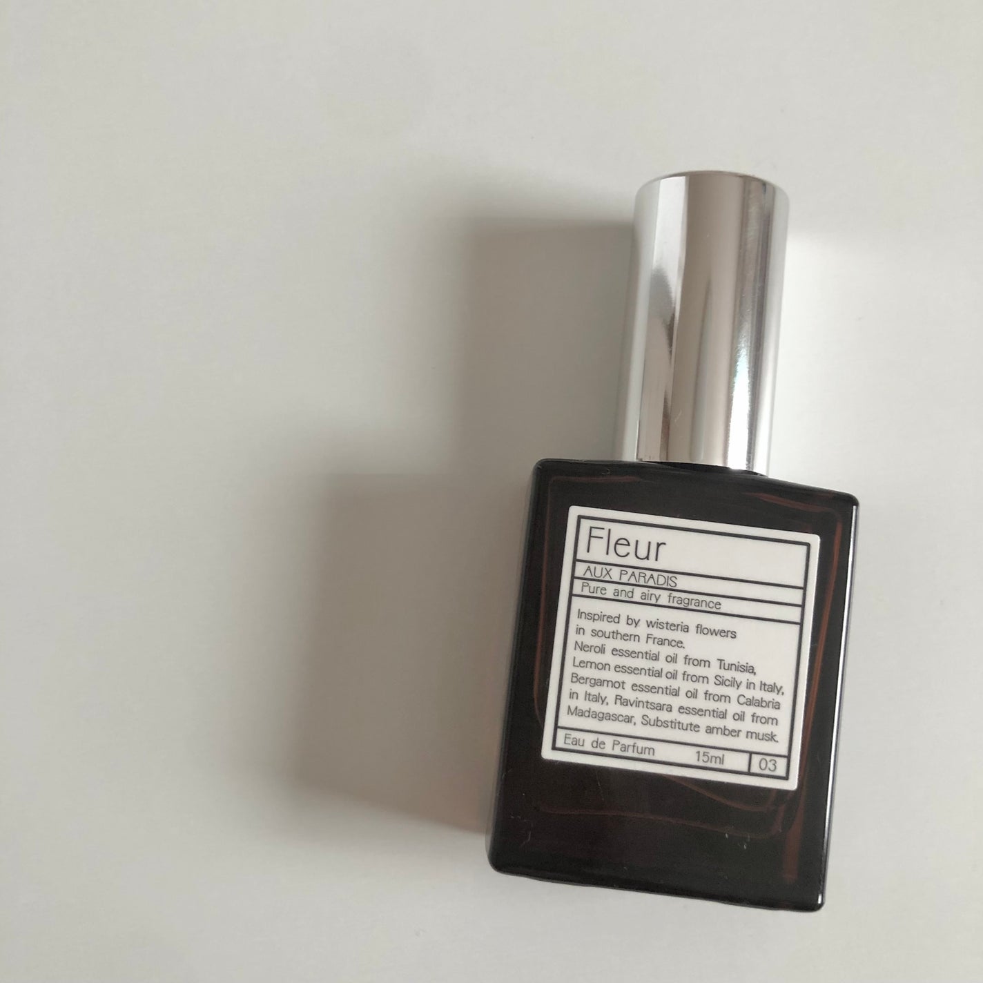 オードパルファム #03 Fleur〔フルール〕/AUX PARADIS/香水(レディース)を使ったクチコミ(1枚目)