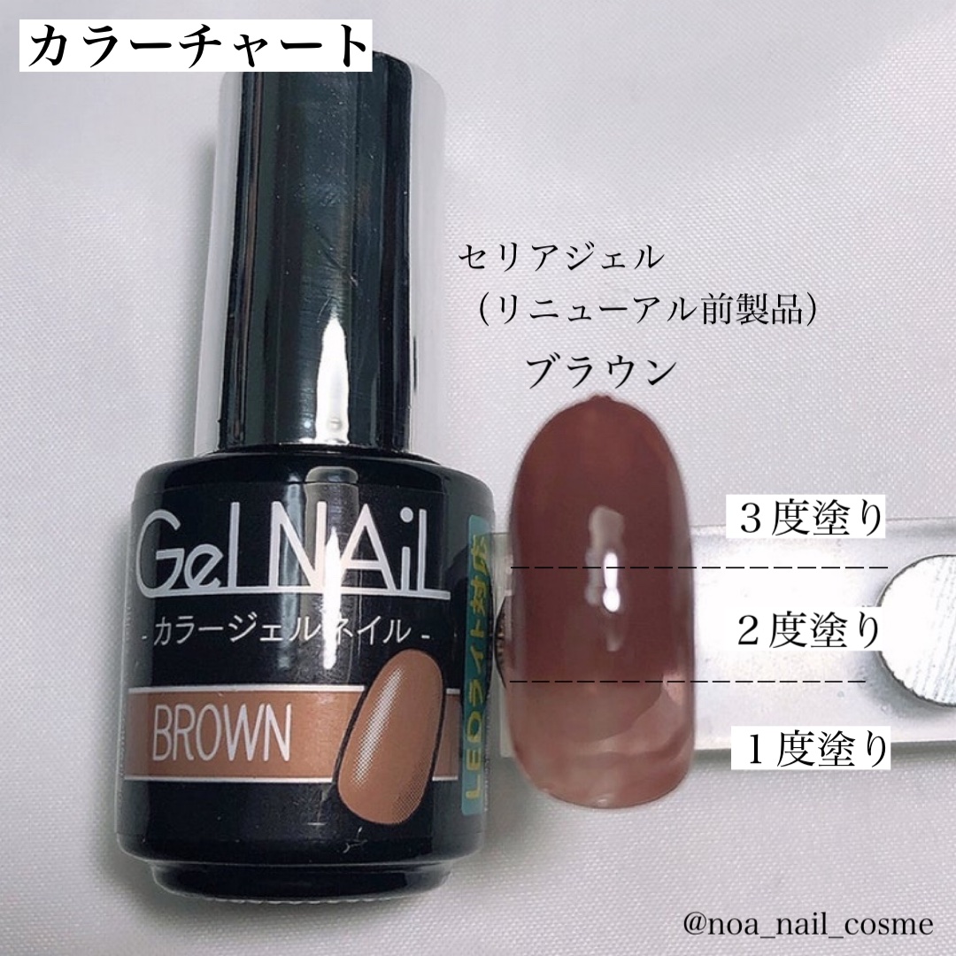 ジェルネイル（ライト対応）/セリア/ジェルネイルを使ったクチコミ（3枚目）