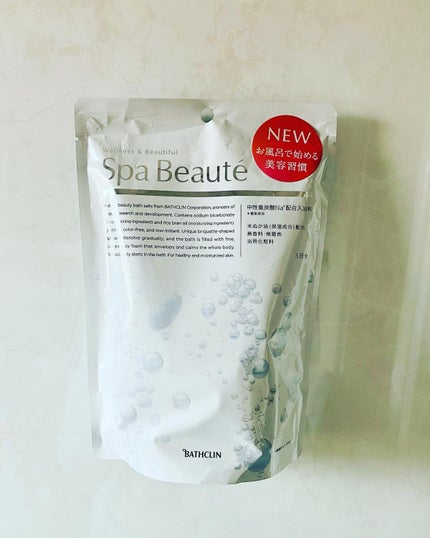spa beaute/バスクリン/炭酸系入浴剤を使ったクチコミ(1枚目)