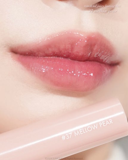 ジューシーラスティングティント/rom&nd/リップティントを使ったクチコミ(2枚目)